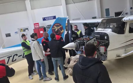 İzmir İtfaiyesi’nden Hava Kazalarına Özel Eğitim