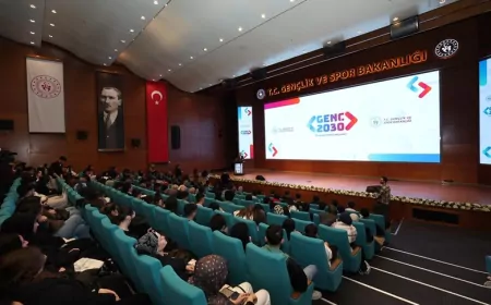 BAKAN BAK “GENÇ2030” PROJESİNİ TANITTI