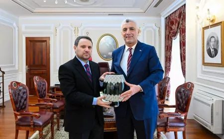 Adalet Bakanı Akın Gürlek’e Hayırlı Olsun Ziyareti