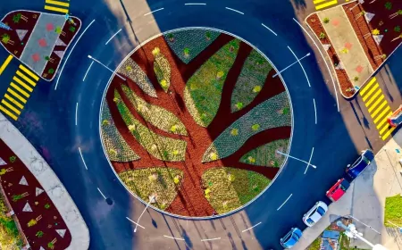 Kavşaklar Sanat Eserine Dönüşüyor