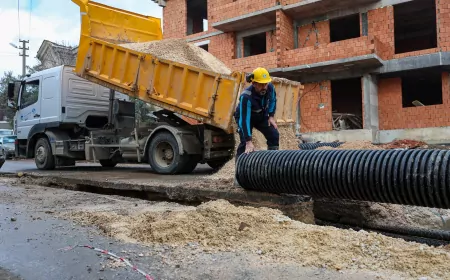 Yeni Yağmur Suyu Hattı ile Elperek Mahallesi Yoğun Yağışlara Karşı Güvende