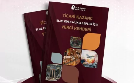 Ticari Kazanç Elde Eden Mükellefler İçin Vergi Rehberi Güncellendi