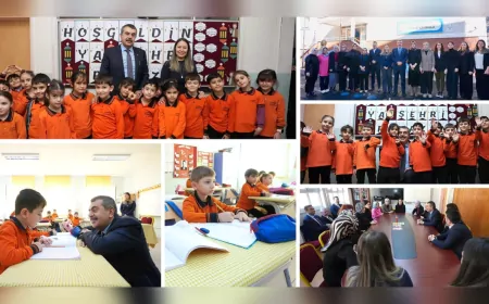 Millî Eğitim Bakanı Yusuf Tekin’den Artvin’de Sürpriz Ziyaret