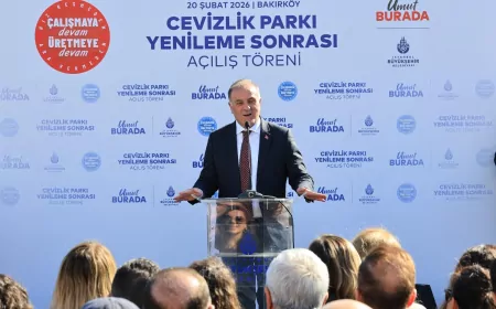 İBB, Atıl Durumdaki Bakırköy Cevizlik Parkı’nı Baştan Aşağı Yeniledi