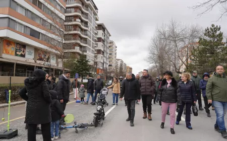 Arabasız Pazar’da Eskişehir Sokakları Yeniden Nefes Aldı