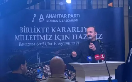 Anahtar Parti’den İstanbul’da Geniş Katılımlı İftar Buluşması