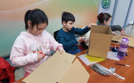 Çocuklar Bir Günlüğüne Mimar Oldu