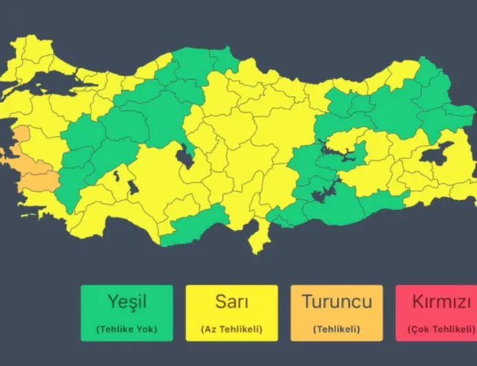Meteoroloji’den 2 Şubat 2026 İçin Uyarı: Kuvvetli Yağış ve Fırtına Geliyor
