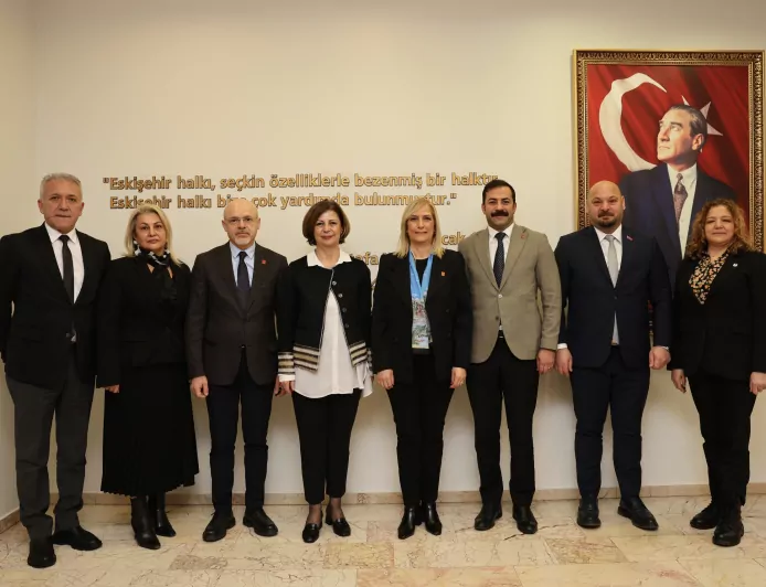 Başkan Ünlüce’ye CHP Heyetinden Ziyaret