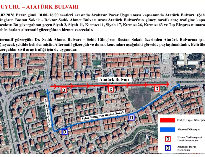 Eskişehir’de “Arabasız Pazar” Şubat Ayında da Devam Ediyor