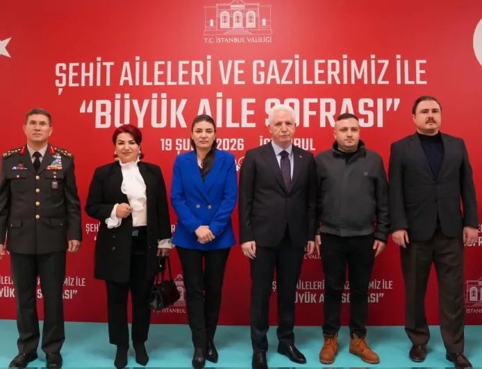 İstanbul Valiliği’nden Şehit Aileleri ve Gaziler Onuruna “Büyük Aile Sofrası” İftarı