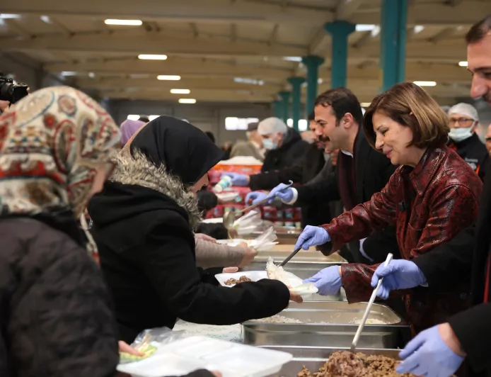 Gönül Sofrası Beylikova’da Kuruldu