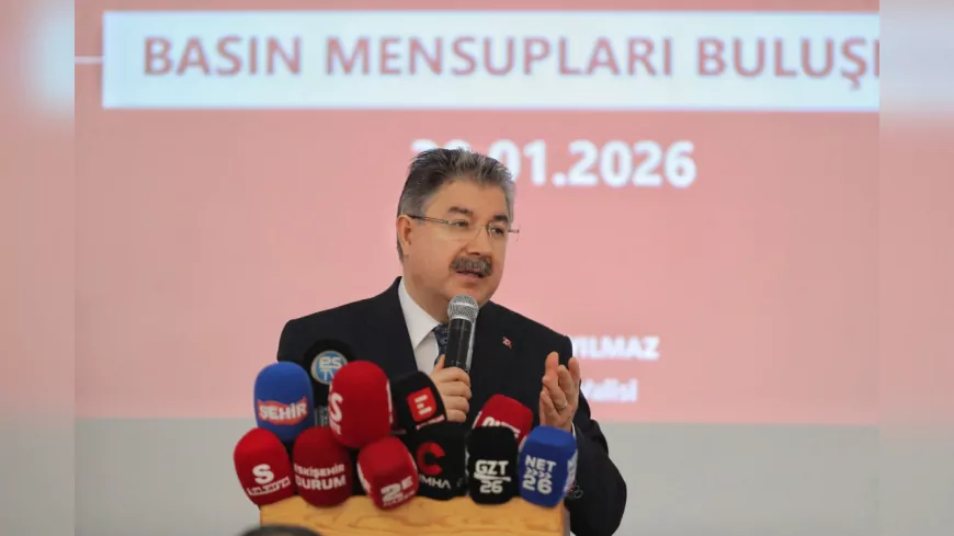Vali Dr. Erdinç Yılmaz, Eskişehir’de Basın Mensuplarıyla Buluştu