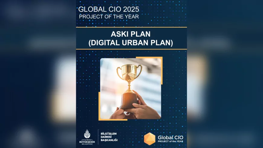İBB’ye Global CIO Awards’tan Uluslararası Ödül