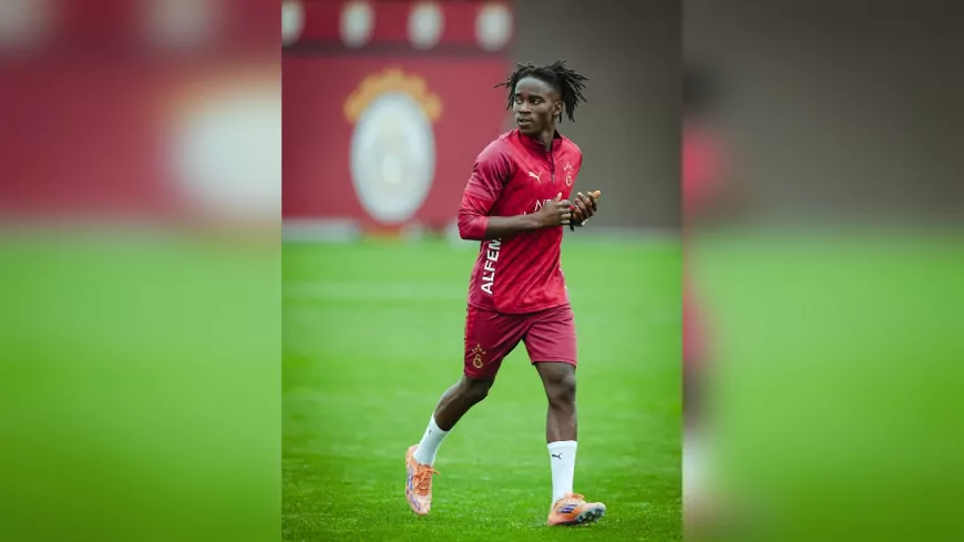 Renato Nhaga, Galatasaray'daki İlk Antrenmanına Çıktı