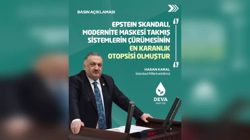 Hasan Karal’dan Jeffrey Epstein Skandalına Sert Tepki