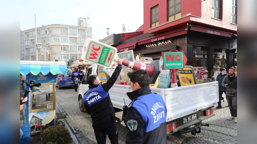 Odunpazarı’nda Zabıta Ekipleri 7/24 Görevde