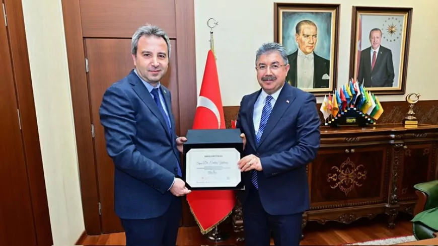 DSİ 3. Bölge Müdürü Kağan Şan’dan Vali Dr. Erdinç Yılmaz’a Anlamlı Ziyaret