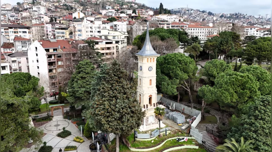 Restorasyon Tamamlanıyor, Tarihi İzmit Saat Kulesi Yeniden Hayat Buluyor