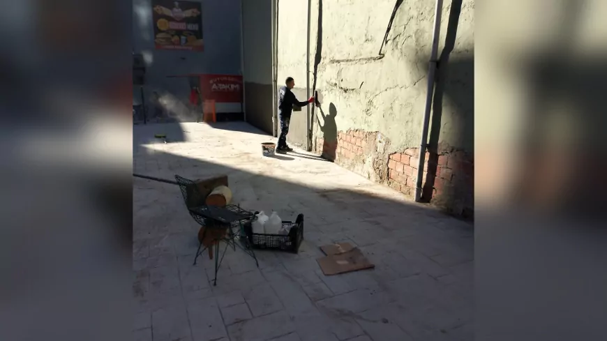 Ayaztepe Camii'nde Şadırvan Yenilendi