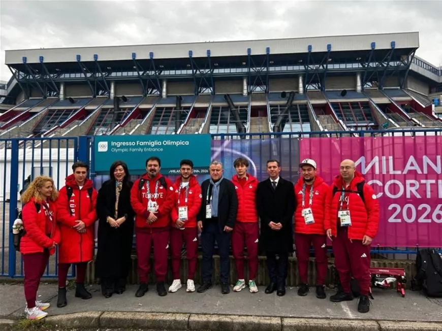 Bakan Osman Aşkın Bak’tan Olimpiyat Kafilesine Moral Ziyareti