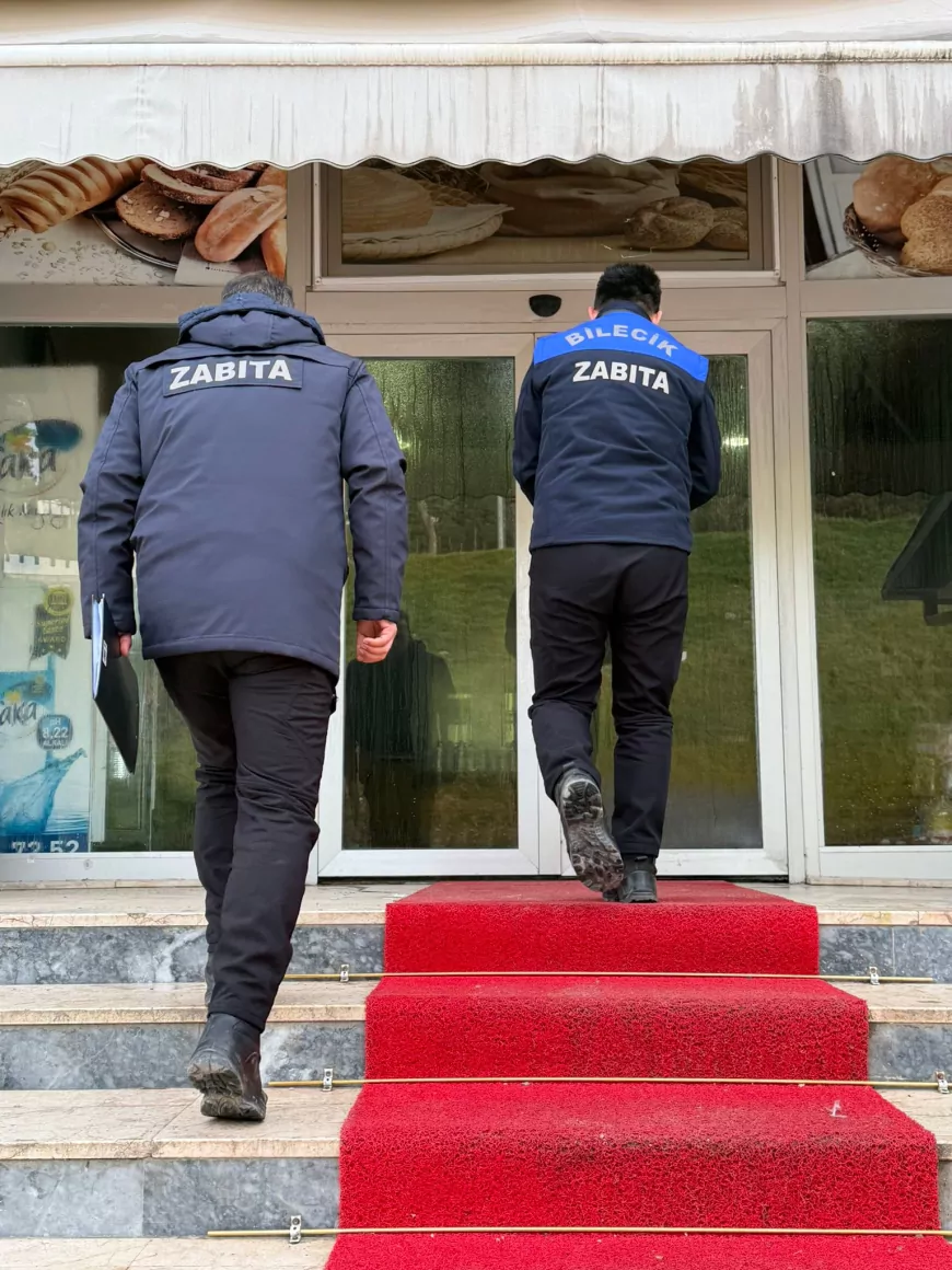 Bilecik’te Zabıta Ekiplerinden Ramazan Öncesi Fırın Denetimi