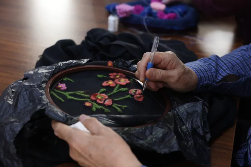 Odunpazarı Belediyesi’nden Kadınlara Keçe Atölyesiyle Üretim ve Dayanışma İmkanı