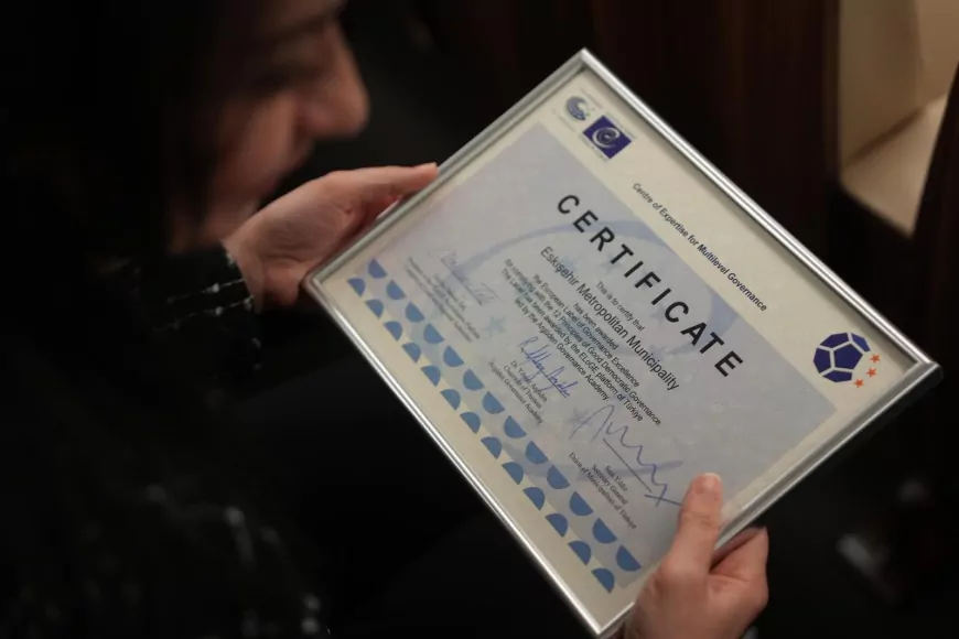 Eskişehir Büyükşehir Belediyesi’ne Avrupa’dan Üst Üste 3’üncü Kez Yönetişim Ödülü