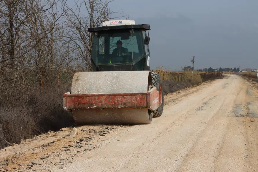 Harran–Akçakale Grup Yolunda Hummalı Çalışma Sürüyor