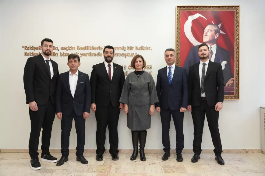 Yeni Seçilen Oda Başkanlarından Başkan Ünlüce’ye Ziyaret