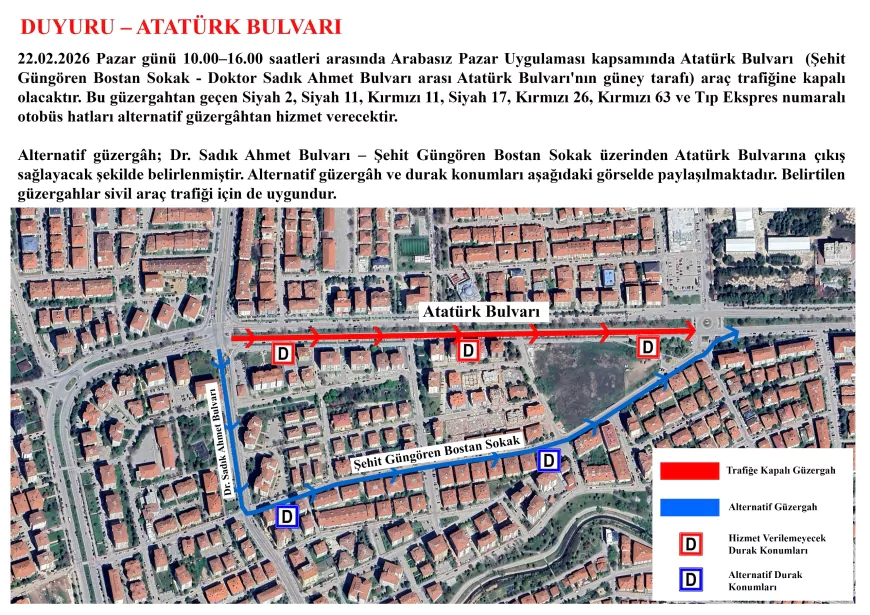 Eskişehir’de “Arabasız Pazar” Şubat Ayında da Devam Ediyor