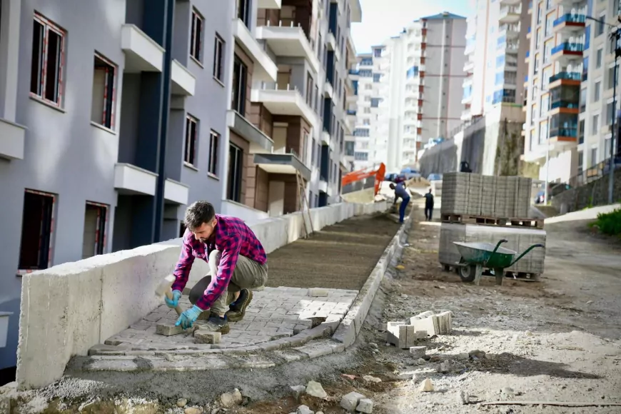 Giresun Belediyesi Yaya Güvenliği İçin Çalışmalarını Sürdürüyor
