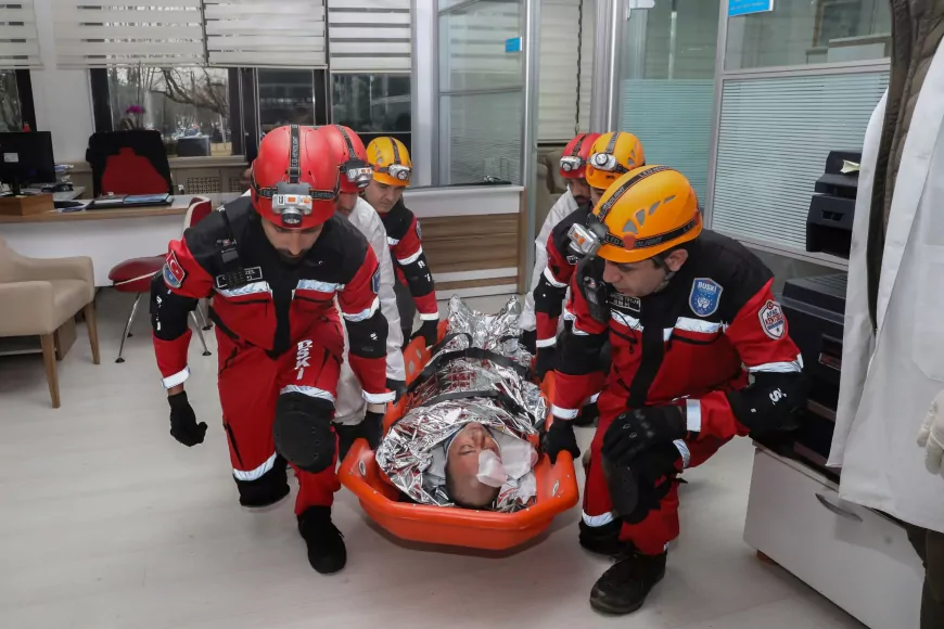 BUSKİ’DEN Gerçeği Aratmayan Tatbikat