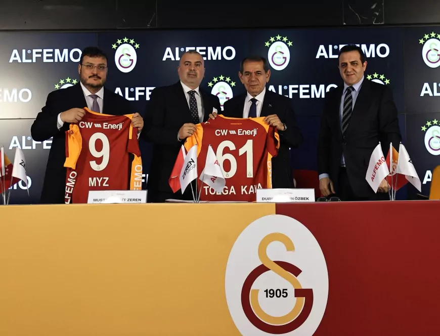 Galatasaray’dan Alfemo ile Forma Yan Sponsorluğu Anlaşması