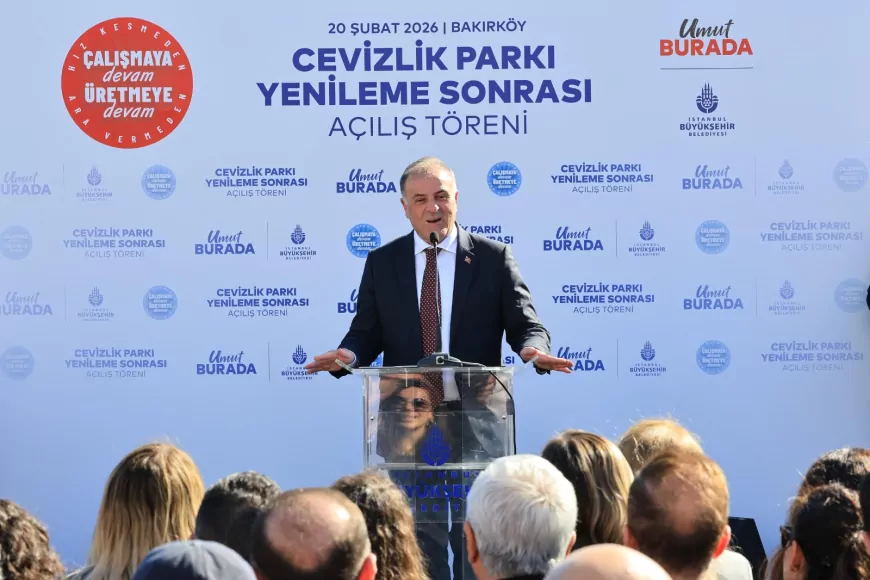 İBB, Atıl Durumdaki Bakırköy Cevizlik Parkı’nı Baştan Aşağı Yeniledi