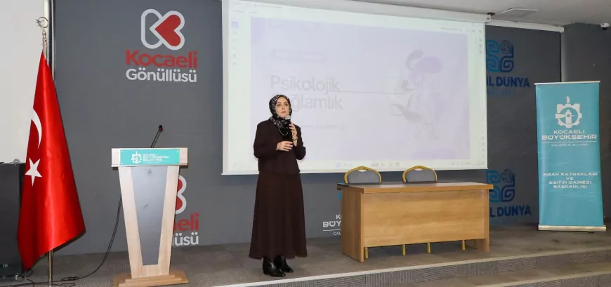 Büyükşehir’den Psikolojik Sağlamlık Eğitimi