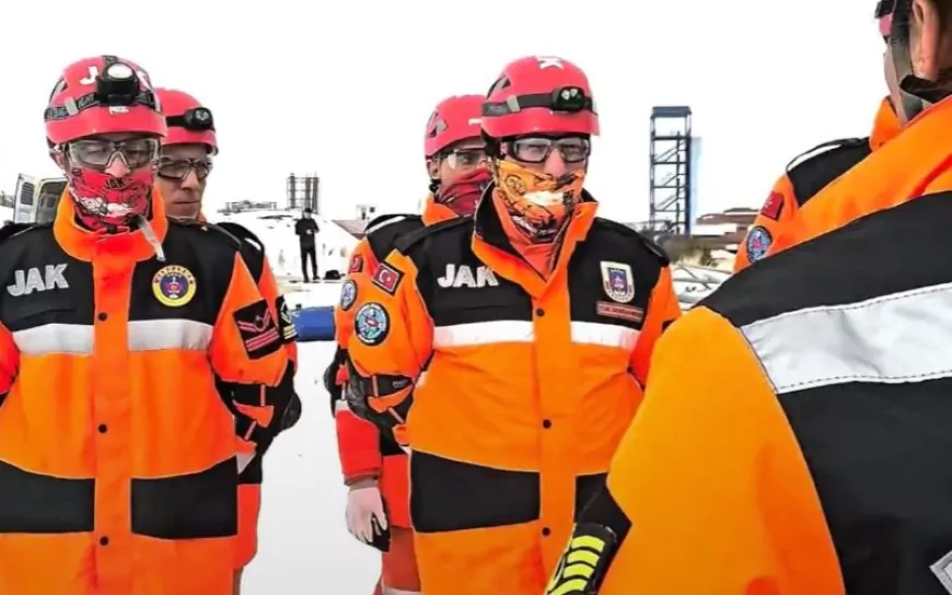 Erzurum’da Ağır Kış Şartlarına Müdahale Tatbikatı Başarıyla Gerçekleştirildi