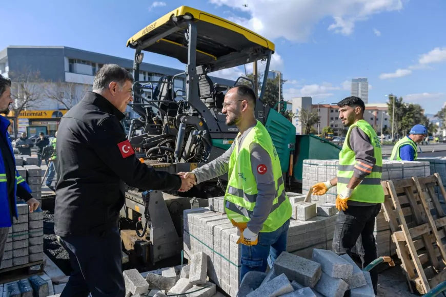 Başkan Tugay Asfalt Yatırımlarını Yerinde İnceledi