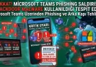 MICROSOFT TEAMS ÜZERİNDEN YAPILAN FİŞİNG SALDIRILARINDA A0BACKDOOR MALWARE TESPİT EDİLDİ