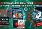 HOLLANDA İSTİHBARATI SIGNAL VE WHATSAPP HESAPLARINI HEDEF ALAN KİMLİK AVI SALDIRILARI KONUSUNDA UYARDI