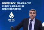 Ekmen’den Zirai İlaç Fiyat Artışlarına Denetim Sorusu
