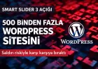 SMART SLIDER 3 AÇIĞI 500 BİNDEN FAZLA WORDPRESS SİTESİNİ SALDIRI RİSKİYLE KARŞI KARŞIYA BIRAKTI