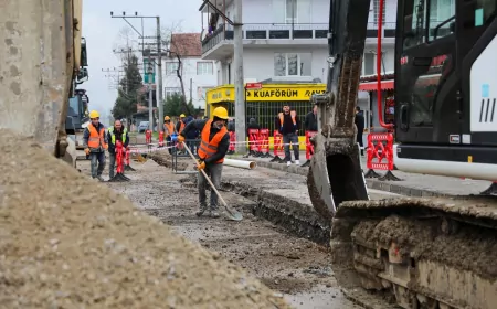 Düzce İçme Suyu Şebekesi Yenileniyor