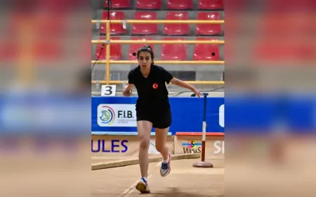 Belediyesporlu Mine Türker Dünya Kupası’nda İki Gümüş Madalya Kazandı