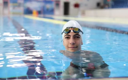 Eskişehirli Milli Yüzücü Baran Doruk Şimşek İtalya’da Türkiye’yi Temsil Edecek