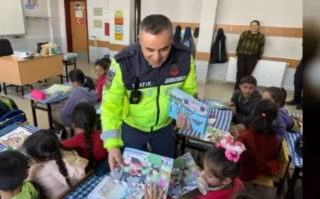 Doğanşehir’de Öğrencilere Trafik Güvenliği Semineri