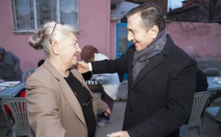 Başkan Ataç Yeşiltepe’de Vatandaşlarla İftar Sofrasında Buluştu