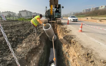 Bursa Büyükşehir’den Nilüfer’de Altyapı Hamlesi
