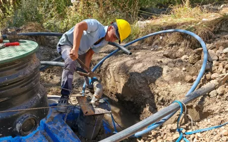 Kırsal Mahallelere GES Destekli İçme Suyu Altyapısı