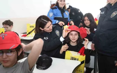 Bursa’da Öğrencilere Polislik Mesleği Tanıtıldı